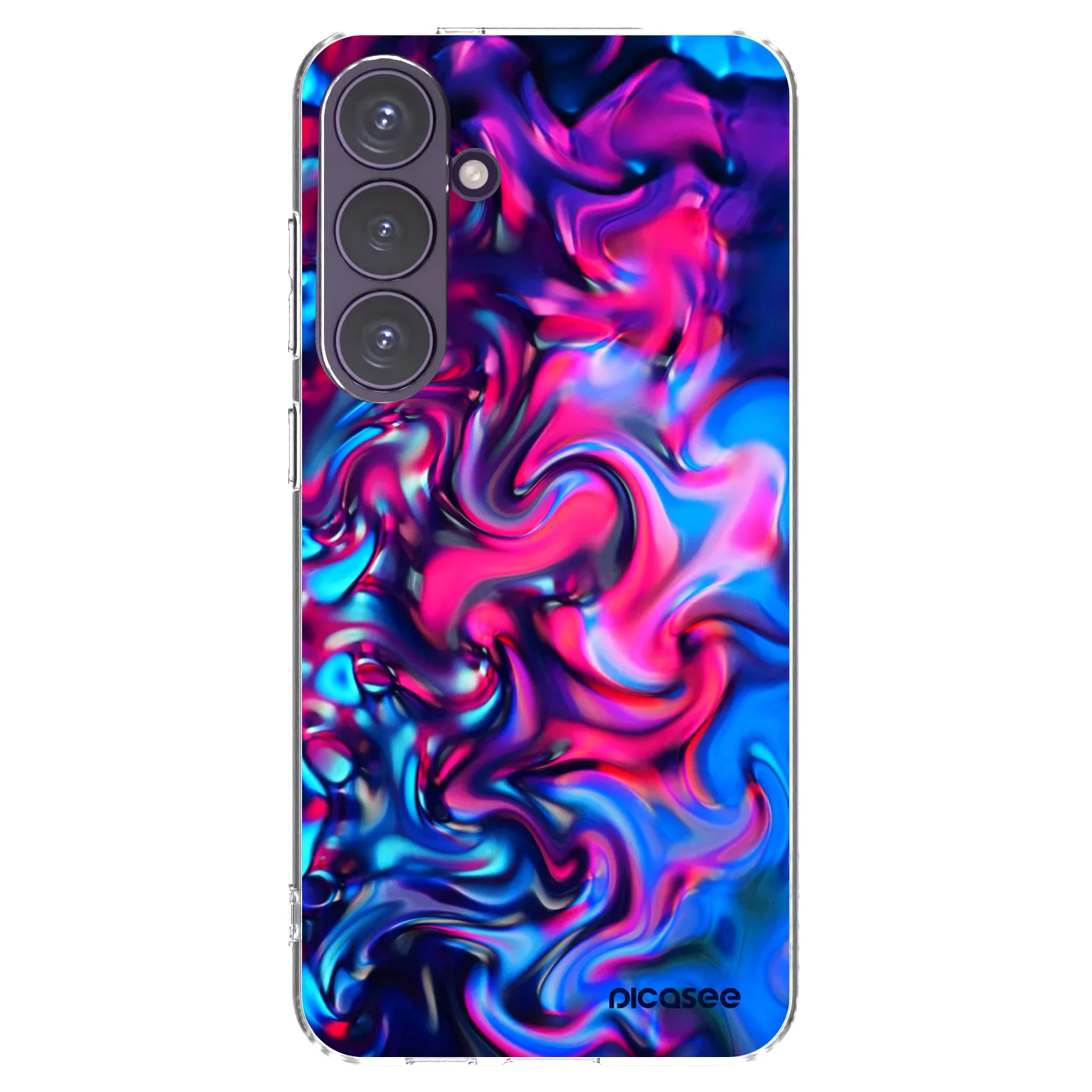 Picasee Samsung Galaxy S24+ S926B 5G Hülle - Transparentes Silikon - Redlight