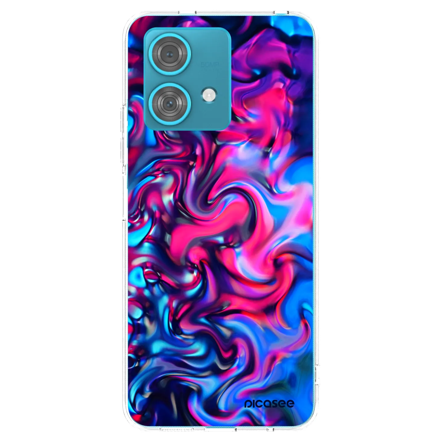 Picasee Motorola Edge 40 Neo Hülle - Transparentes Silikon - Redlight