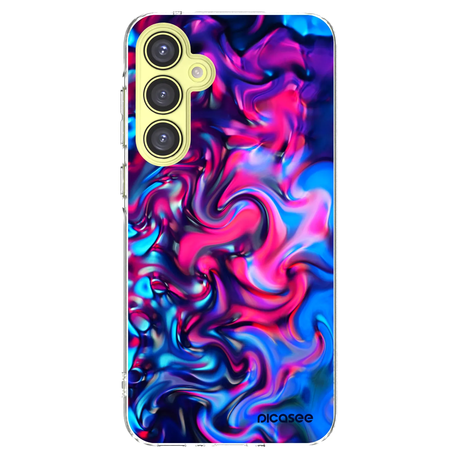 Picasee Samsung Galaxy A35 5G A356B Hülle - Transparentes Silikon - Redlight