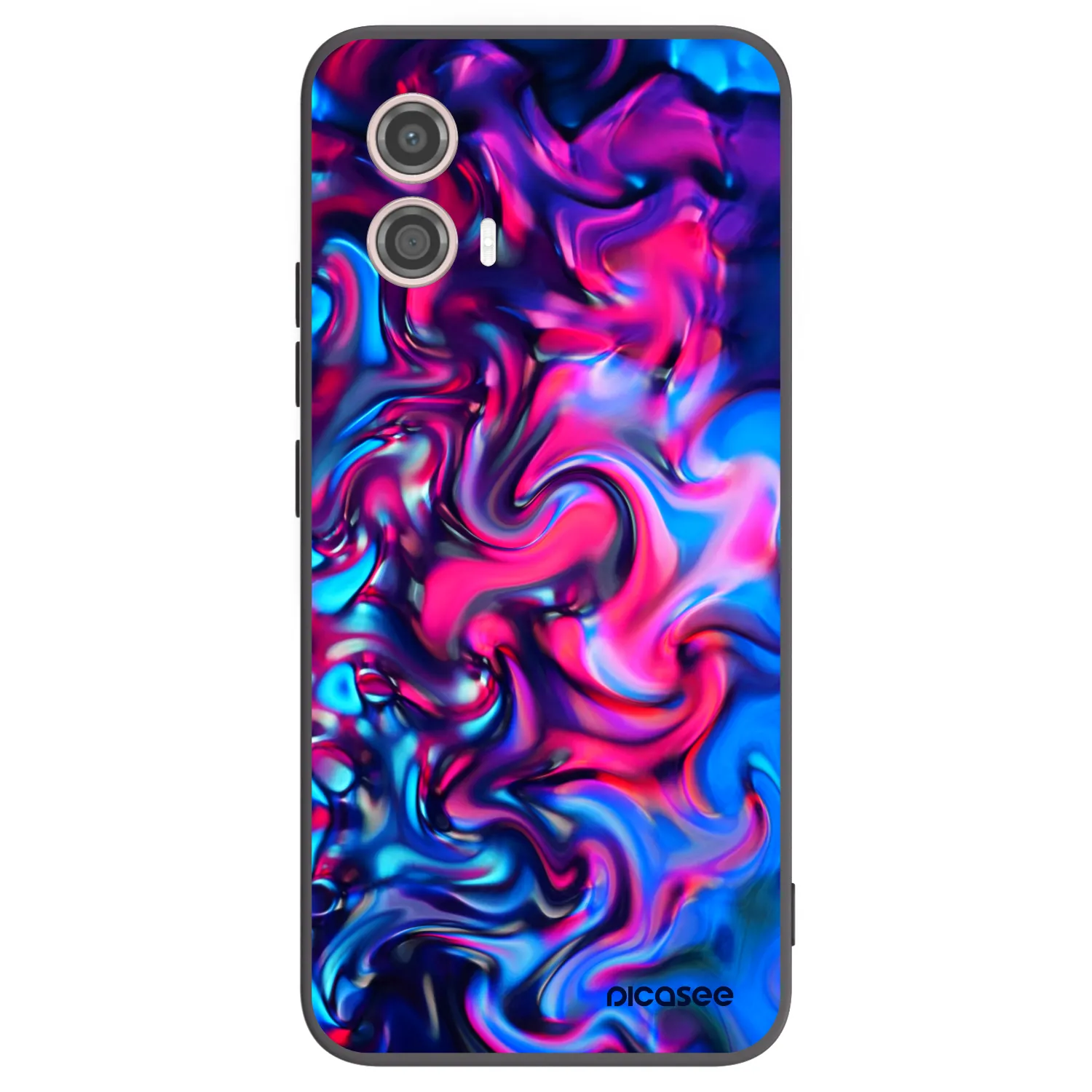 Picasee Motorola Moto G53 5G Hülle - Schwarzes Silikon - Redlight