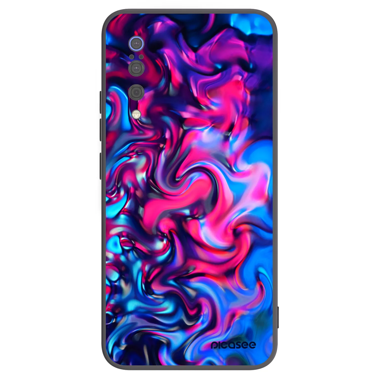 Picasee Xiaomi Mi 9 Hülle - Schwarzes Silikon - Redlight