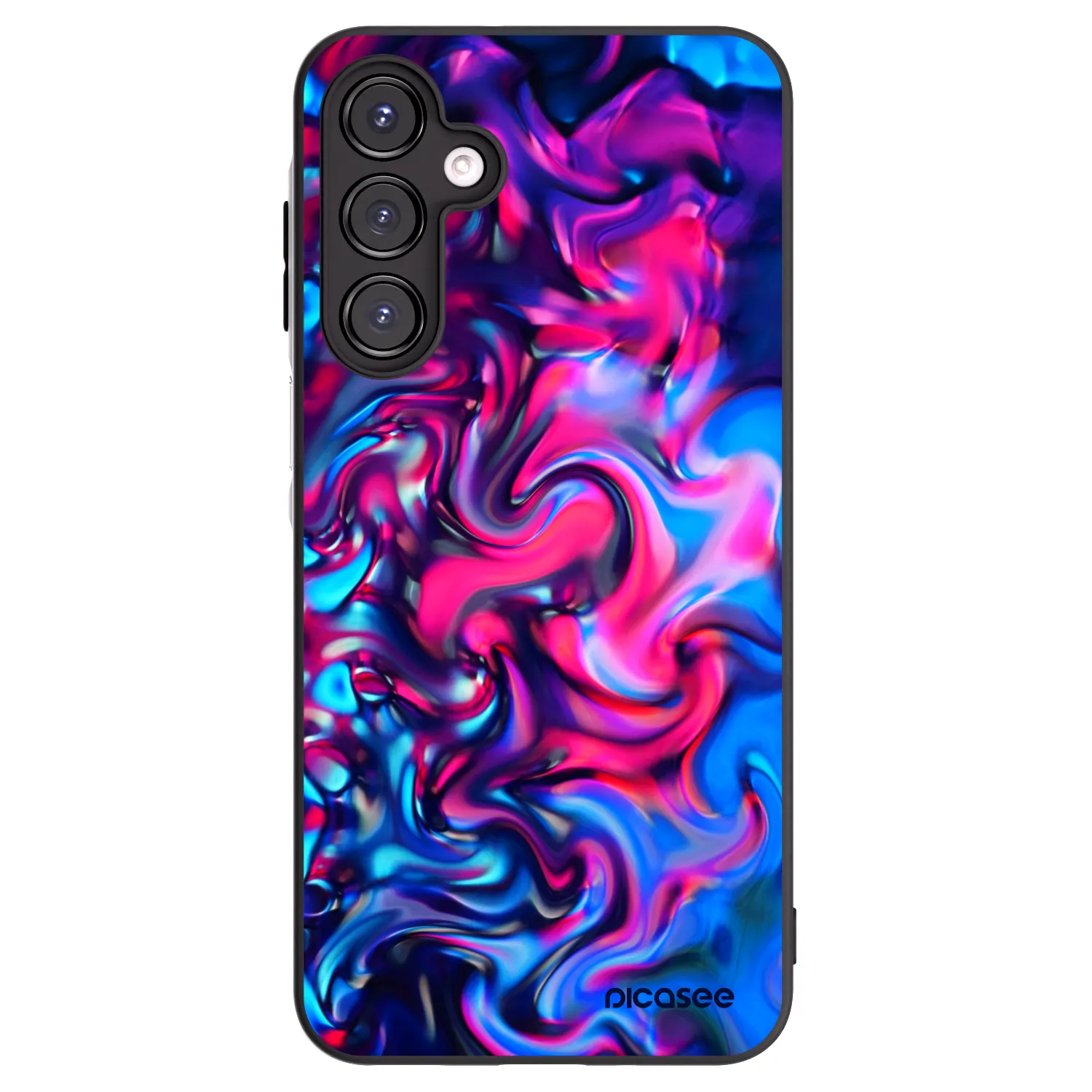 Picasee Samsung Galaxy A16 5G Hülle - Schwarzes Silikon - Redlight