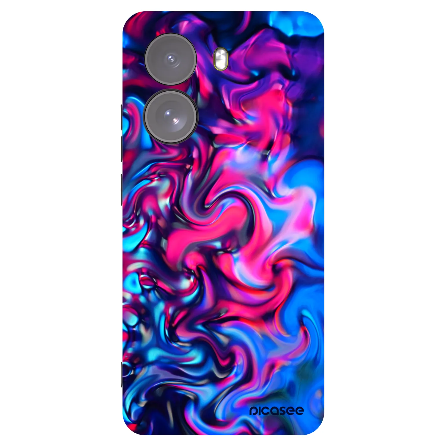 Picasee Xiaomi Poco X7 Hülle - Schwarzes Silikon - Redlight