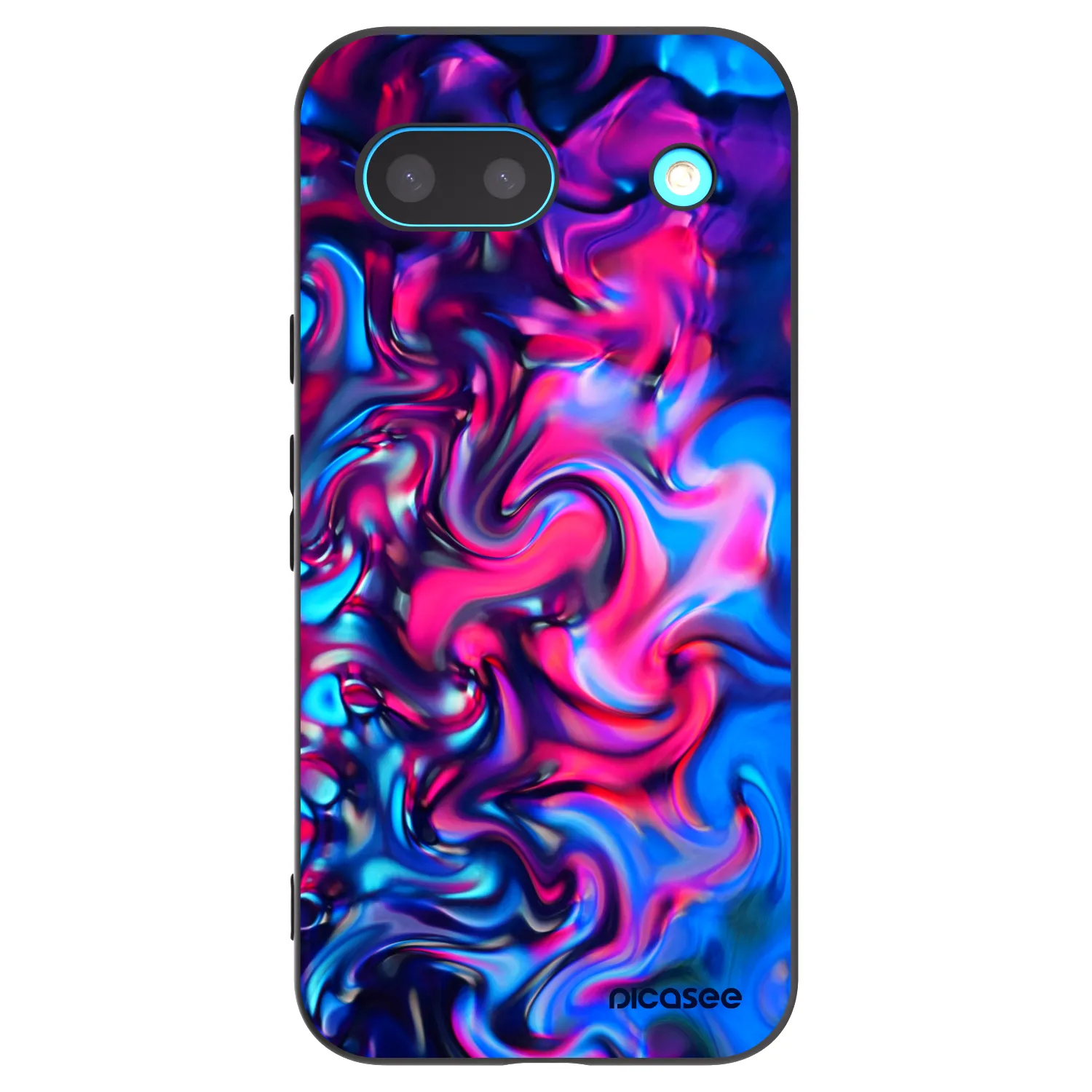 Picasee Google Pixel 8 Hülle - Schwarzes Silikon - Redlight