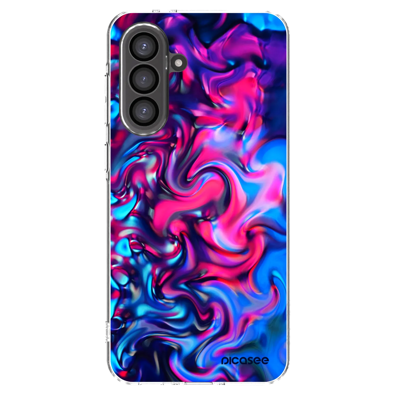 Picasee Samsung Galaxy A36 5G Hülle - Transparentes Silikon - Redlight