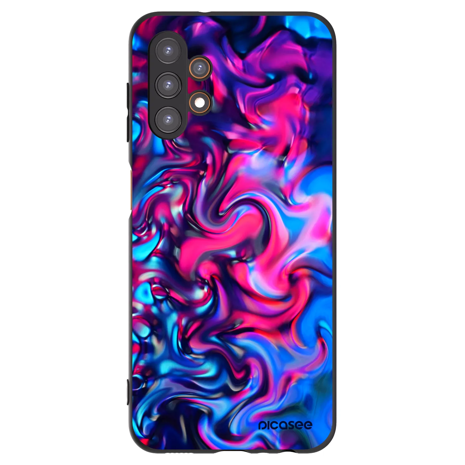 Picasee Samsung Galaxy A13 5G Hülle - Schwarzes Silikon - Redlight