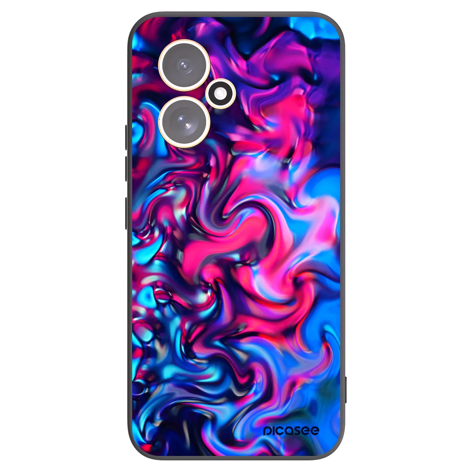 Picasee Honor 400 5G Hülle - Schwarzes Silikon - Redlight