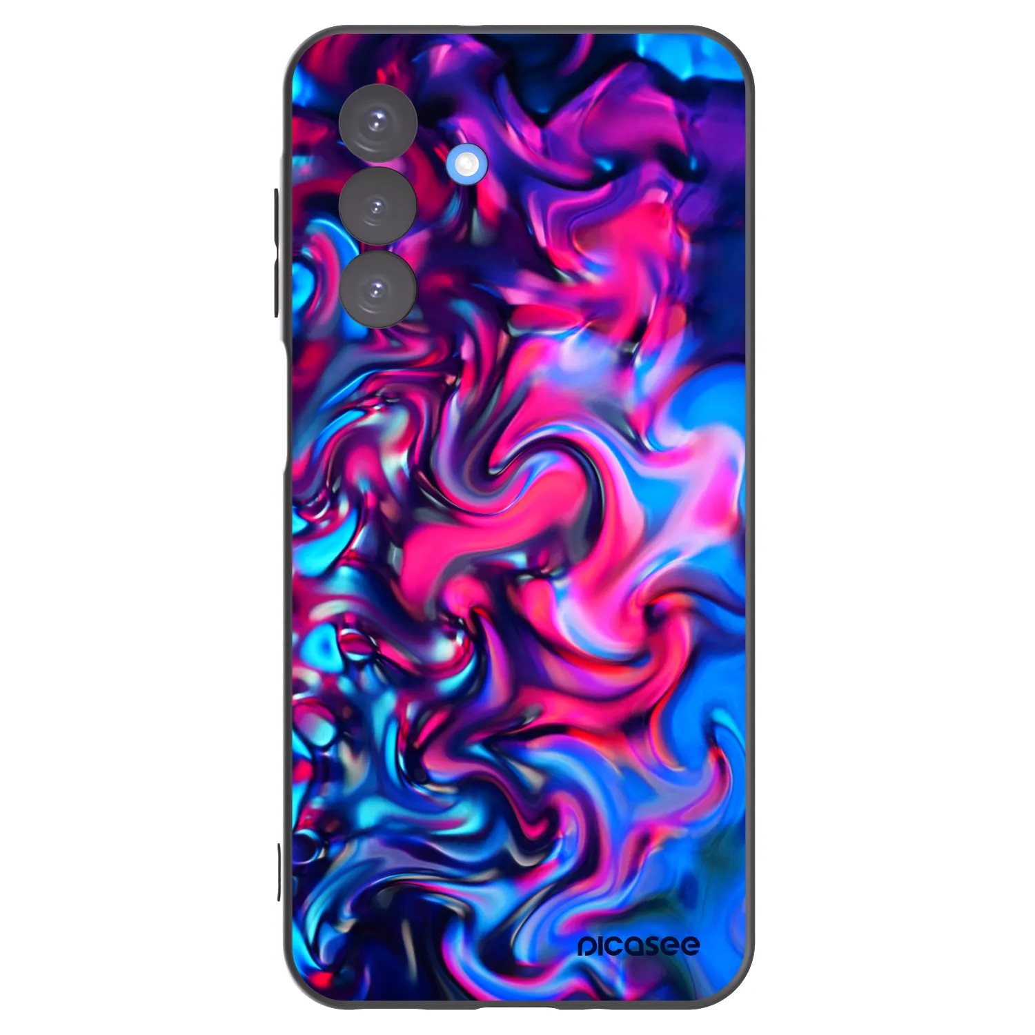 Picasee Samsung Galaxy A17 5G Hülle - Schwarzes Silikon - Redlight