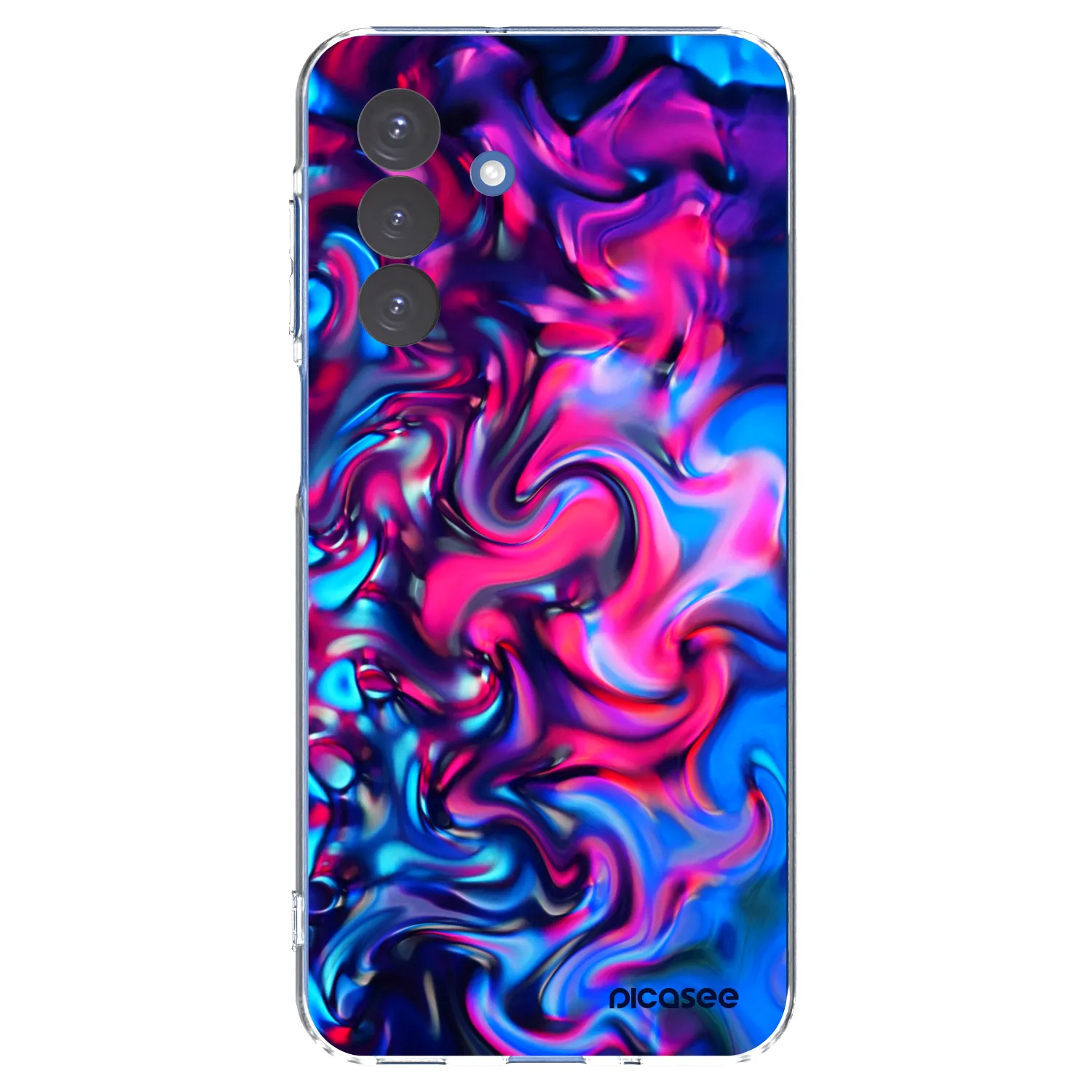 Picasee Samsung Galaxy A17 5G Hülle - Transparentes Silikon - Redlight
