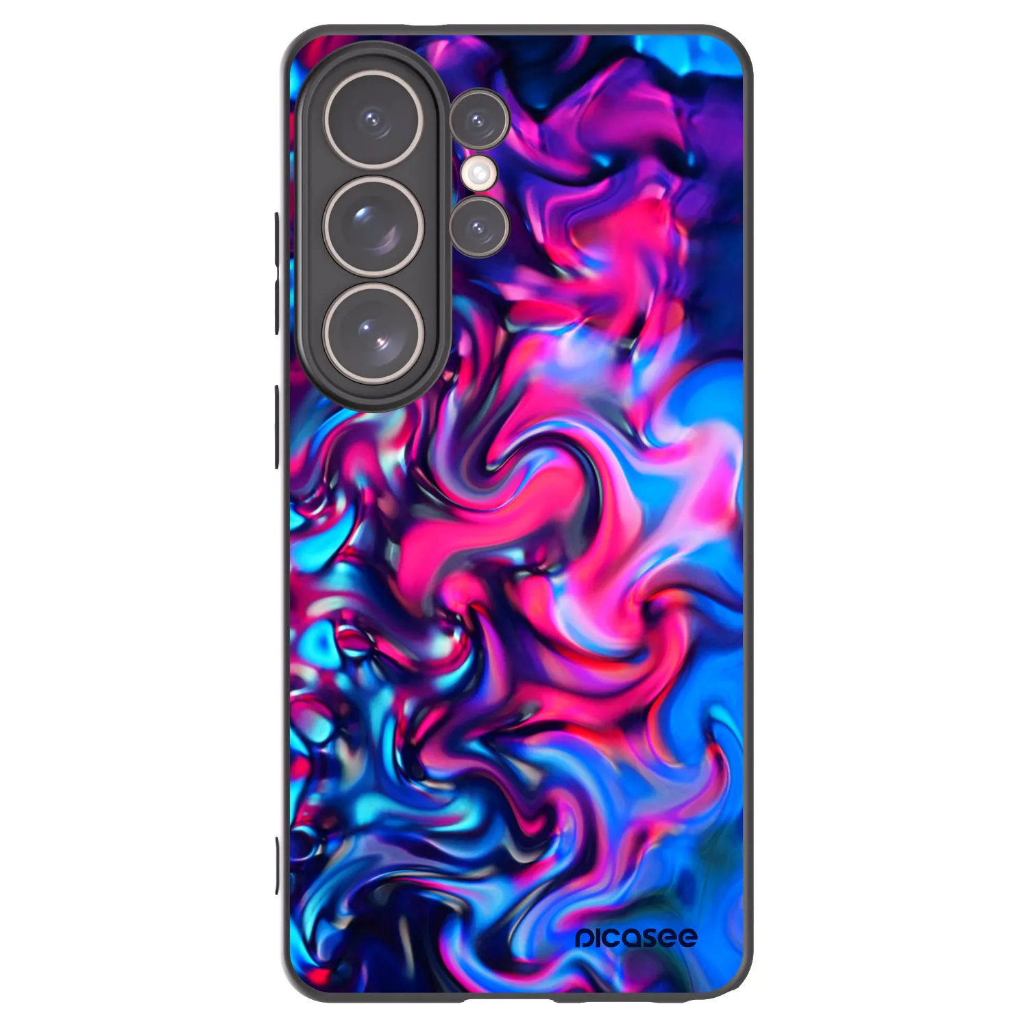 Picasee Samsung Galaxy S26 Ultra Hülle - Schwarzes Silikon - Redlight