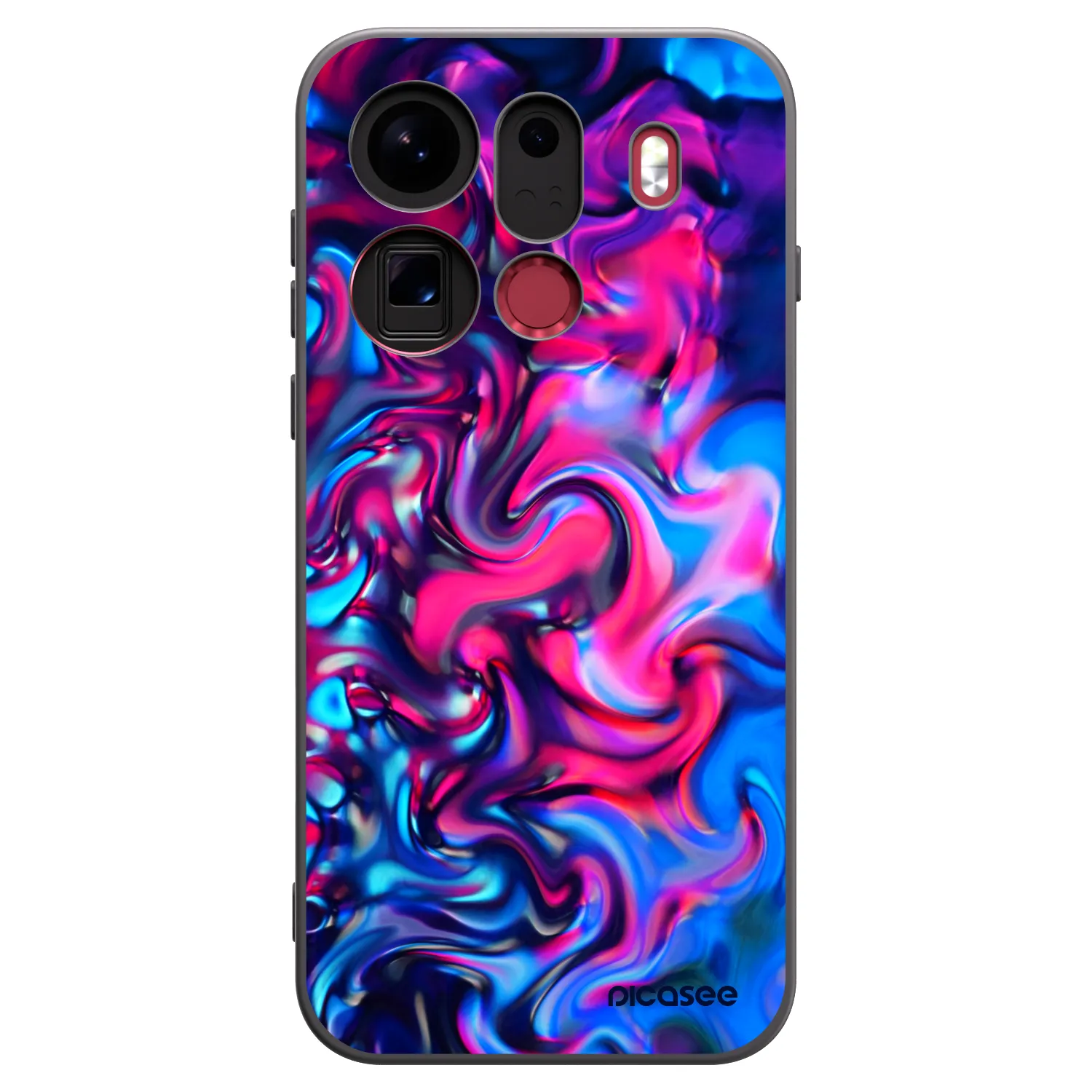 Picasee OPPO Find X9 Pro Hülle - Schwarzes Silikon - Redlight