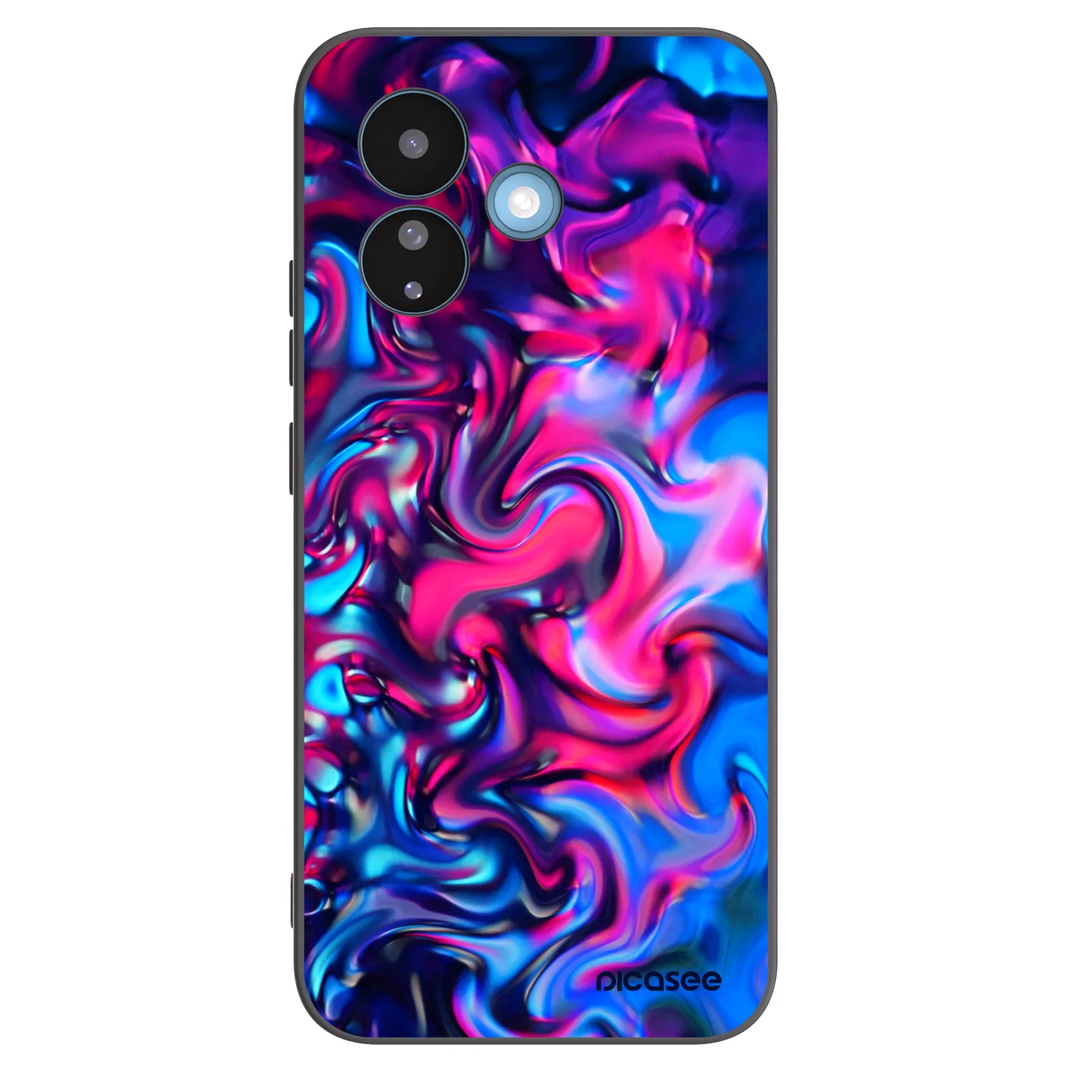 Picasee Xiaomi Redmi Note 17 Pro 5G Hülle - Schwarzes Silikon - Redlight