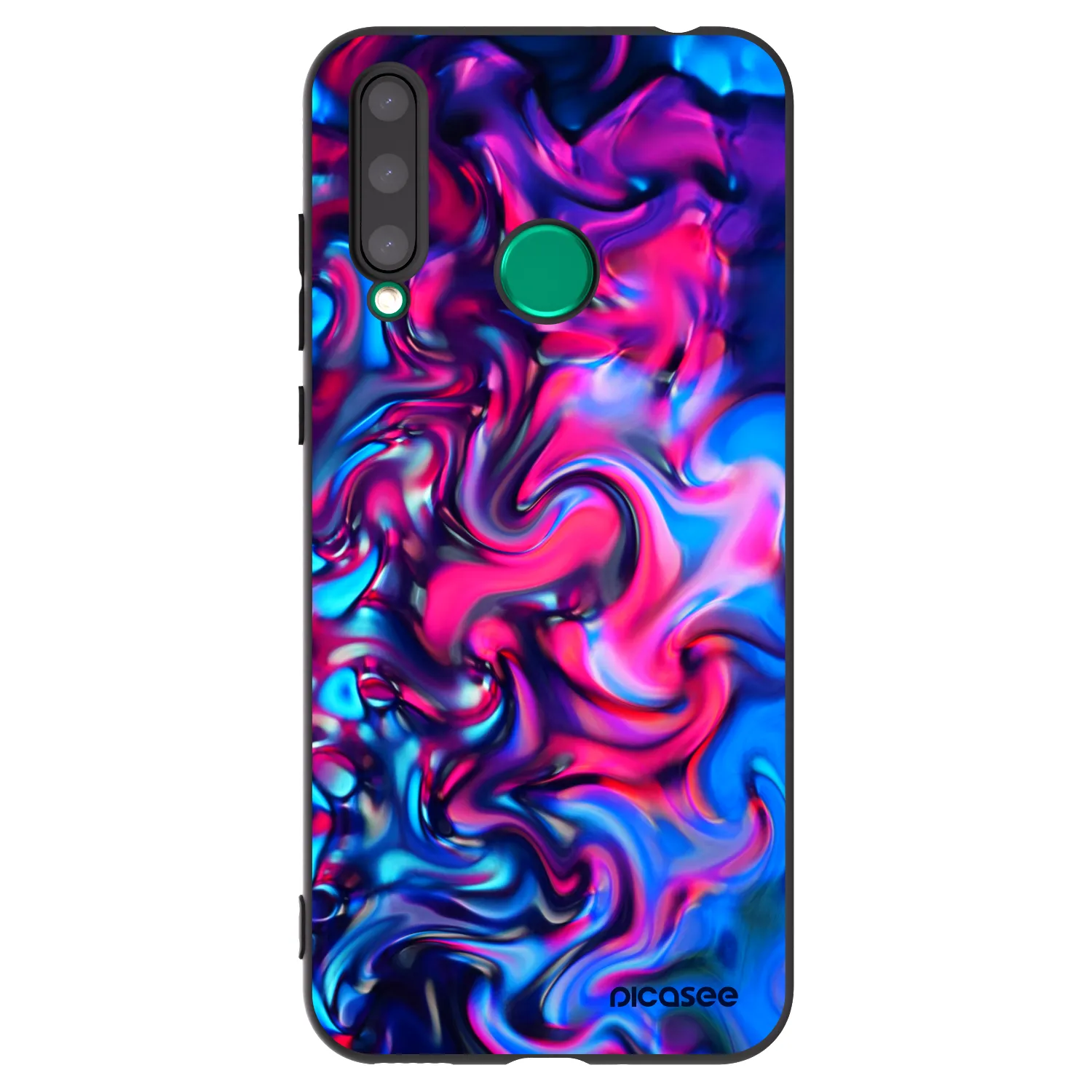 Picasee Honor 20 Lite Hülle - Schwarzes Silikon - Redlight