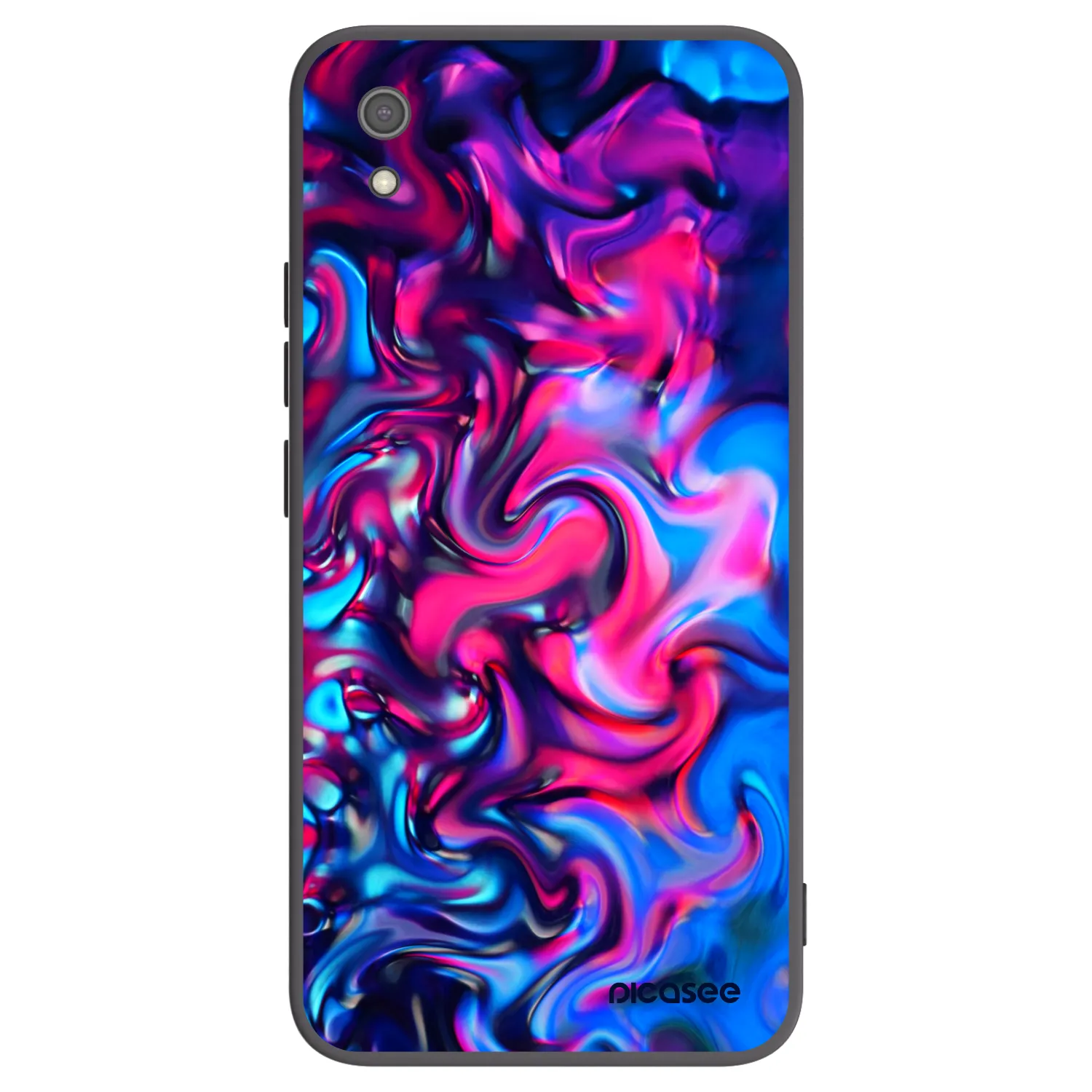 Picasee Xiaomi Redmi 7A Hülle - Schwarzes Silikon - Redlight
