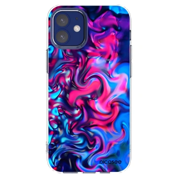 Picasee Apple iPhone 12 mini Hülle - Transparentes Silikon - Redlight