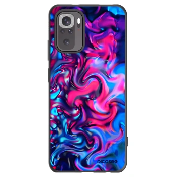 Picasee Xiaomi Redmi Note 10 Hülle - Schwarzes Silikon - Redlight