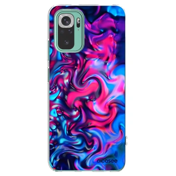 Picasee Xiaomi Redmi Note 10 Pro Hülle - Transparentes Silikon - Redlight