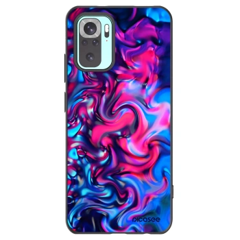Picasee Xiaomi Redmi Note 10 Pro Hülle - Schwarzes Silikon - Redlight