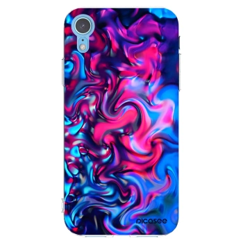 Picasee Apple iPhone XR Hülle - Transparentes Silikon - Redlight