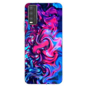 Picasee Vivo Y20s Hülle - Transparentes Silikon - Redlight