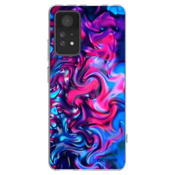 Picasee Xiaomi Redmi Note 11 Pro 5G Hülle - Transparentes Silikon - Redlight