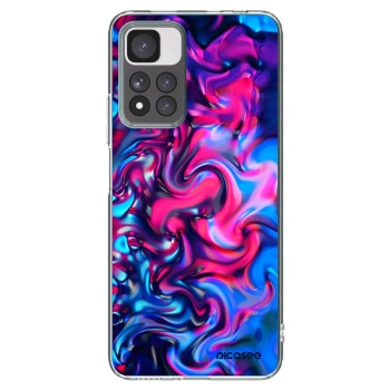 Picasee Xiaomi Redmi Note 11 Pro+ 5G Hülle - Transparentes Silikon - Redlight