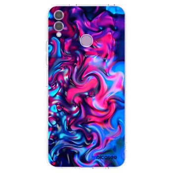 Picasee Honor 8X Hülle - Transparentes Silikon - Redlight