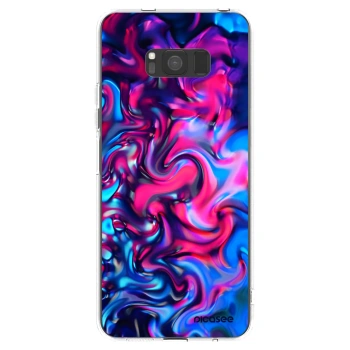 Picasee Samsung Galaxy S8 G950F Hülle - Transparentes Silikon - Redlight