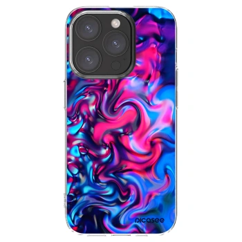 Picasee Apple iPhone 15 Pro Hülle - Transparentes Silikon - Redlight