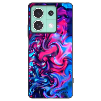 Picasee Xiaomi Redmi Note 13 5G Hülle - Schwarzes Silikon - Redlight