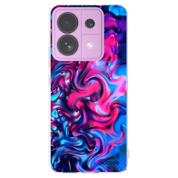 Picasee Xiaomi Redmi Note 13 Pro 5G Hülle - Transparentes Silikon - Redlight