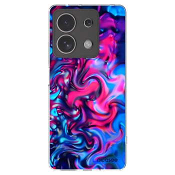 Picasee Xiaomi Redmi Note 13 4G Hülle - Transparentes Silikon - Redlight