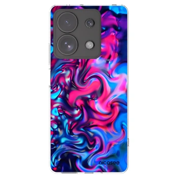 Picasee Xiaomi Redmi Note 13 Pro 4G Hülle - Transparentes Silikon - Redlight
