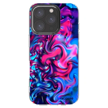 Picasee Apple iPhone 16 Pro Hülle - Transparentes Silikon - Redlight