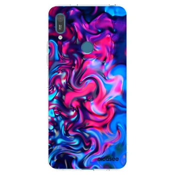 Picasee Huawei Y7 2019 Hülle - Transparentes Silikon - Redlight