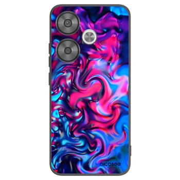 Picasee Xiaomi Poco F6 Hülle - Schwarzes Silikon - Redlight