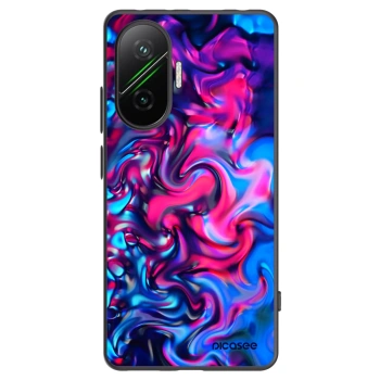 Picasee Xiaomi Poco F7 Pro 5G Hülle - Schwarzes Silikon - Redlight