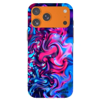 Picasee Apple iPhone 17 Pro Max Hülle - Transparentes Silikon - Redlight