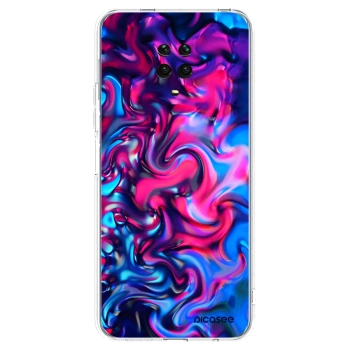 Picasee Xiaomi Redmi Note 9 Pro Hülle - Transparentes Silikon - Redlight
