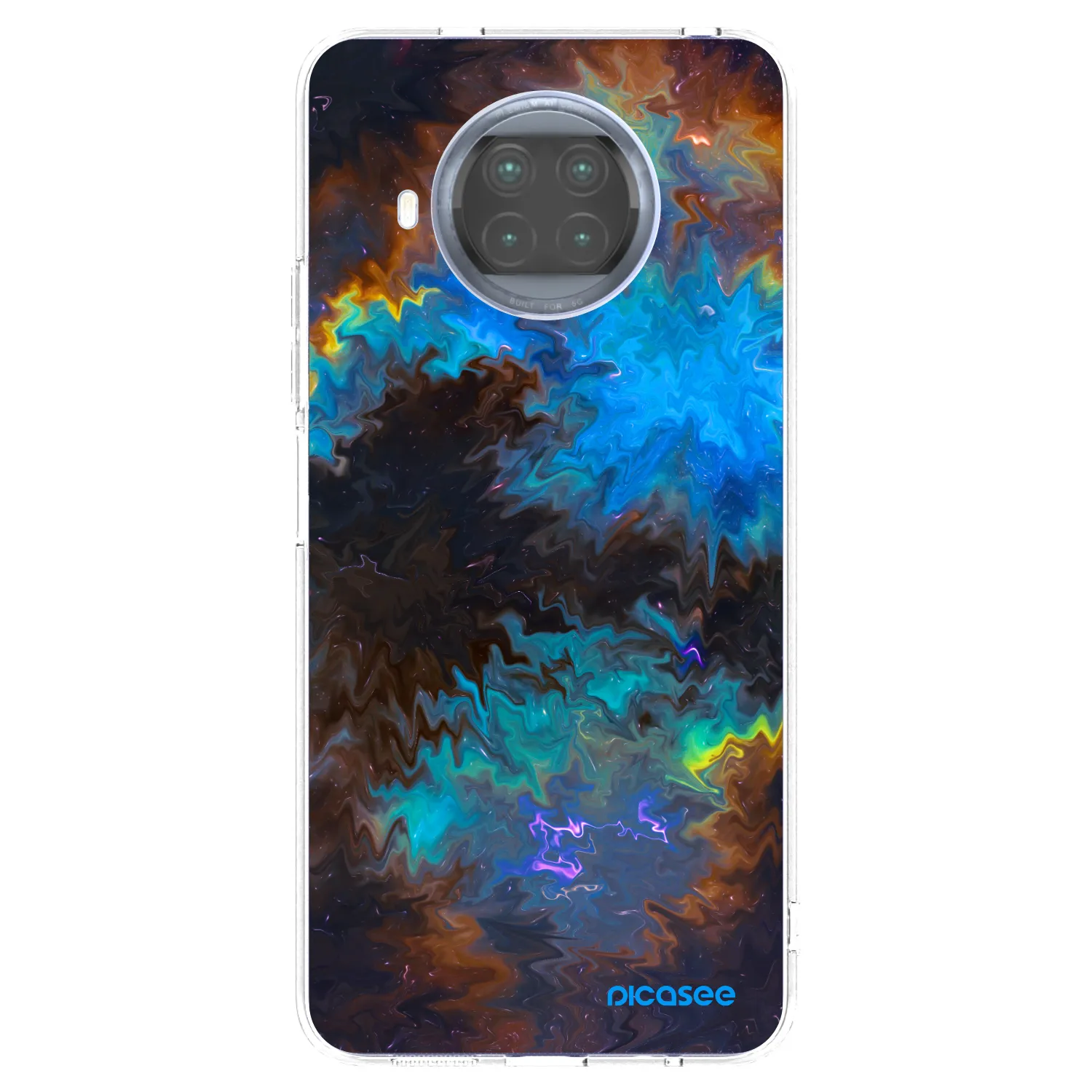 Picasee Xiaomi Mi 10T Lite Hülle - Transparentes Silikon - Space