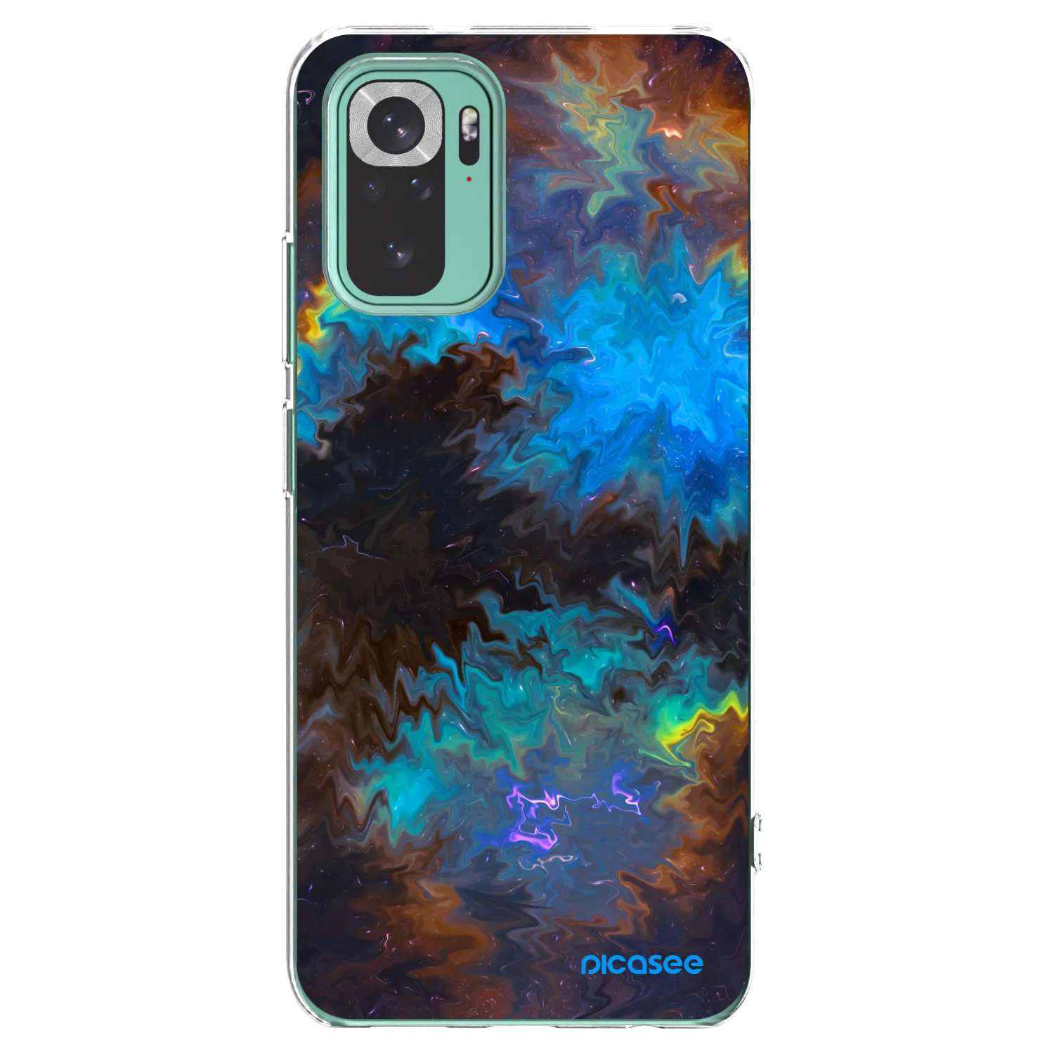 Picasee Xiaomi Redmi Note 10 Pro Hülle - Transparentes Silikon - Space