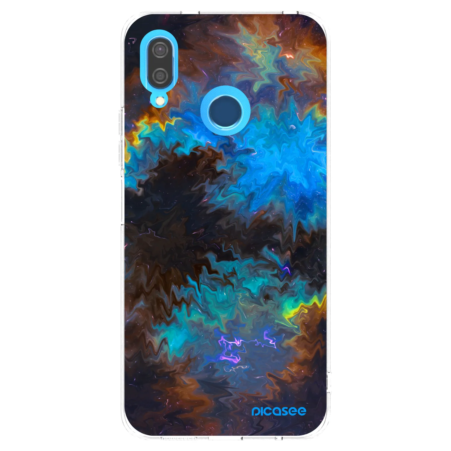 Picasee Huawei P20 Lite Hülle - Transparentes Silikon - Space