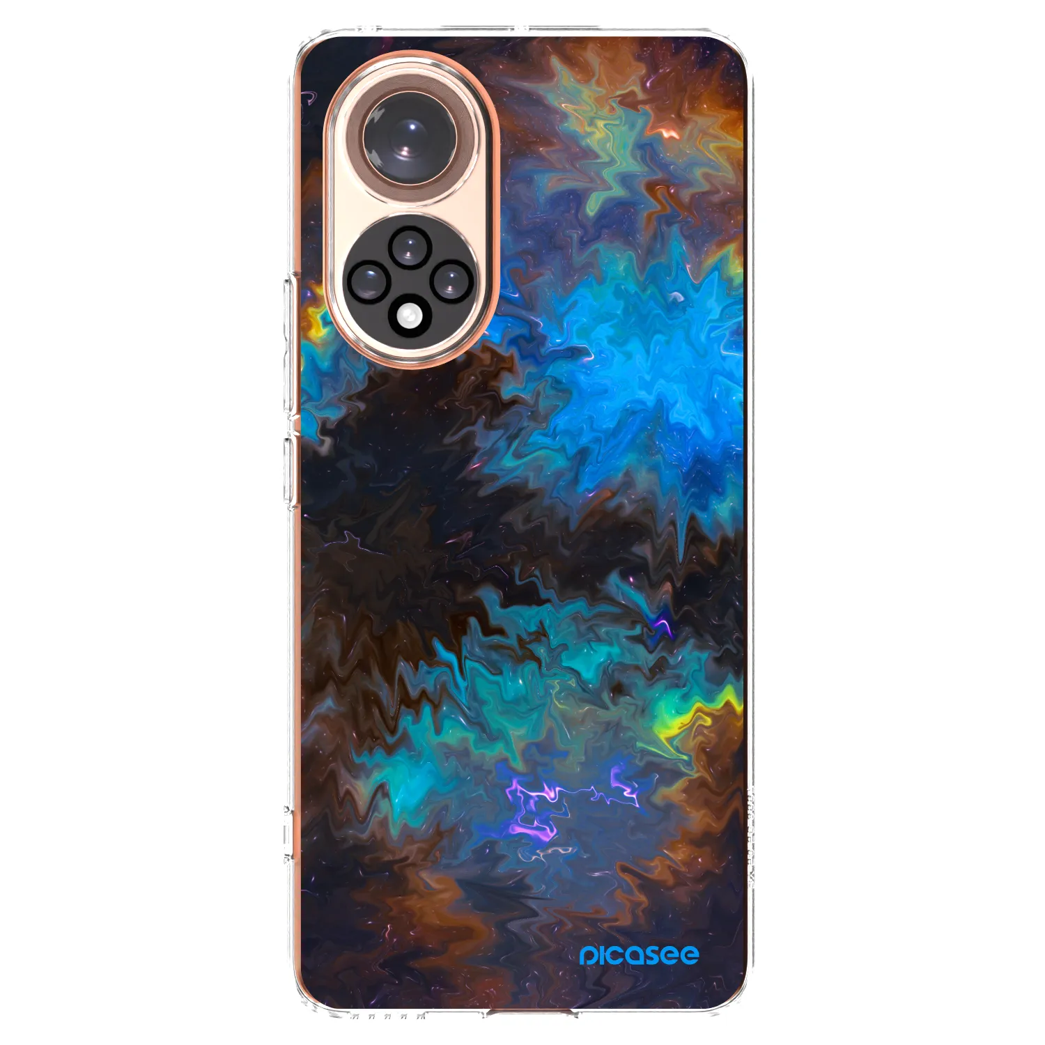 Picasee Honor 50 5G Hülle - Transparentes Silikon - Space