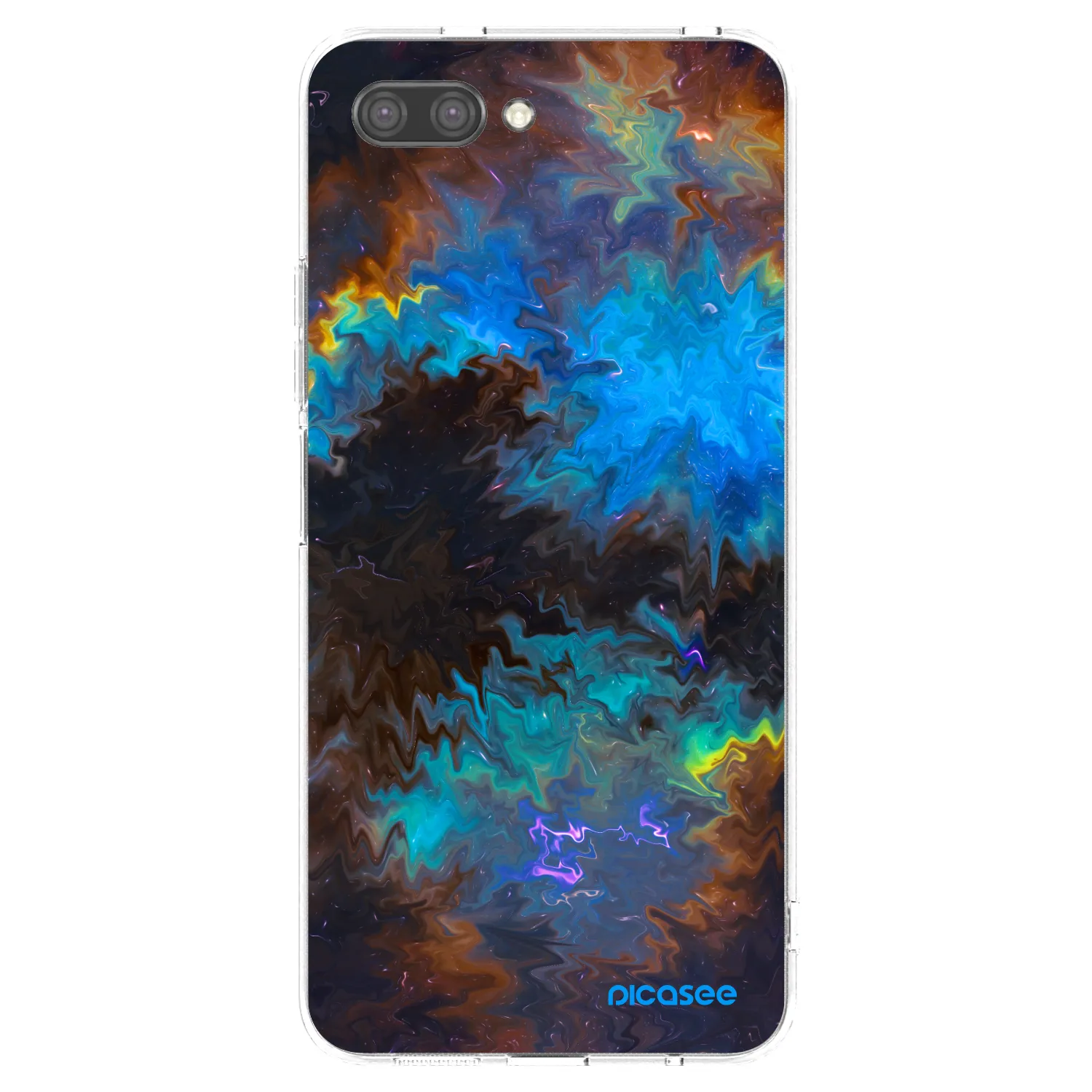 Picasee Honor 10 Hülle - Transparentes Silikon - Space