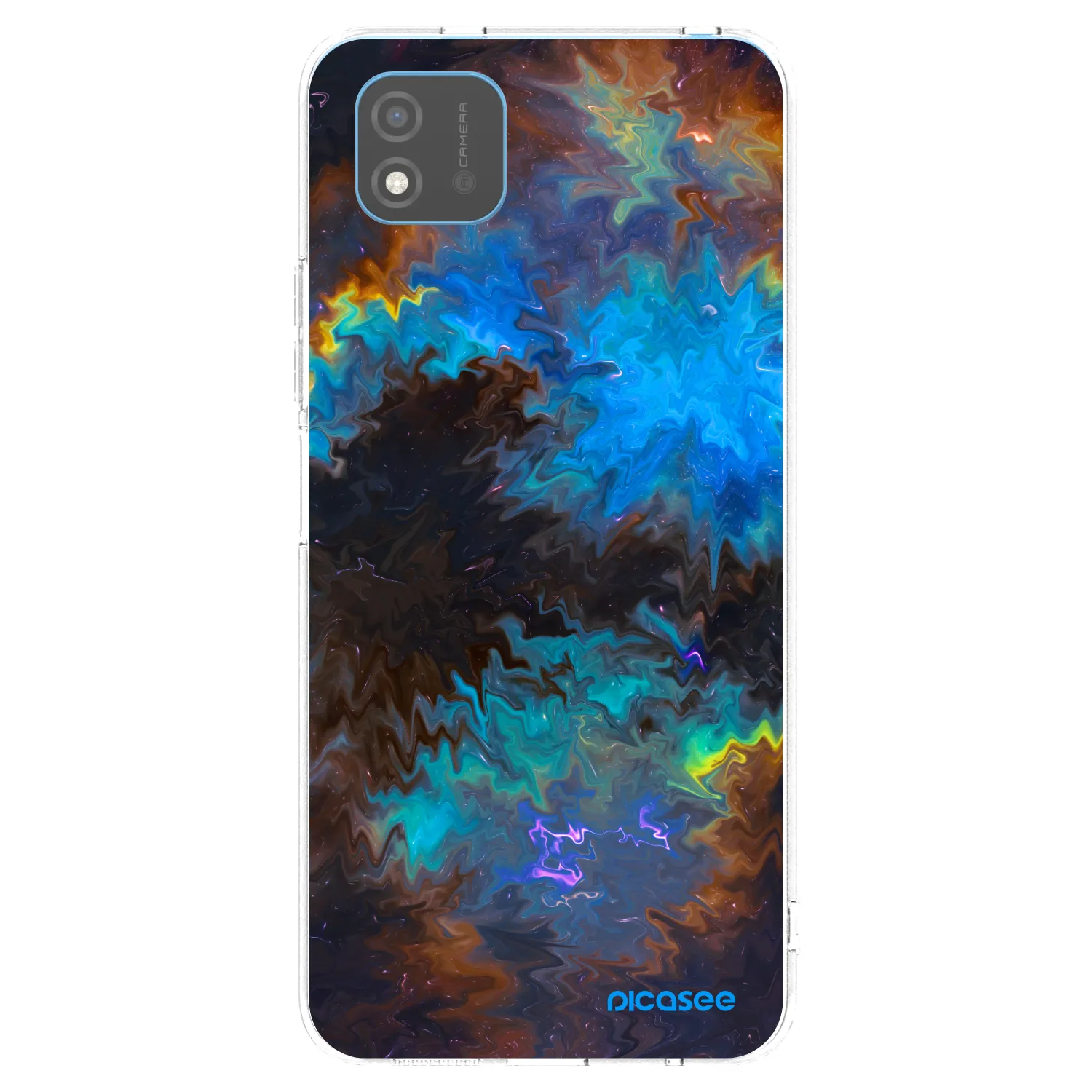 Picasee Realme C11 (2021) Hülle - Transparentes Silikon - Space