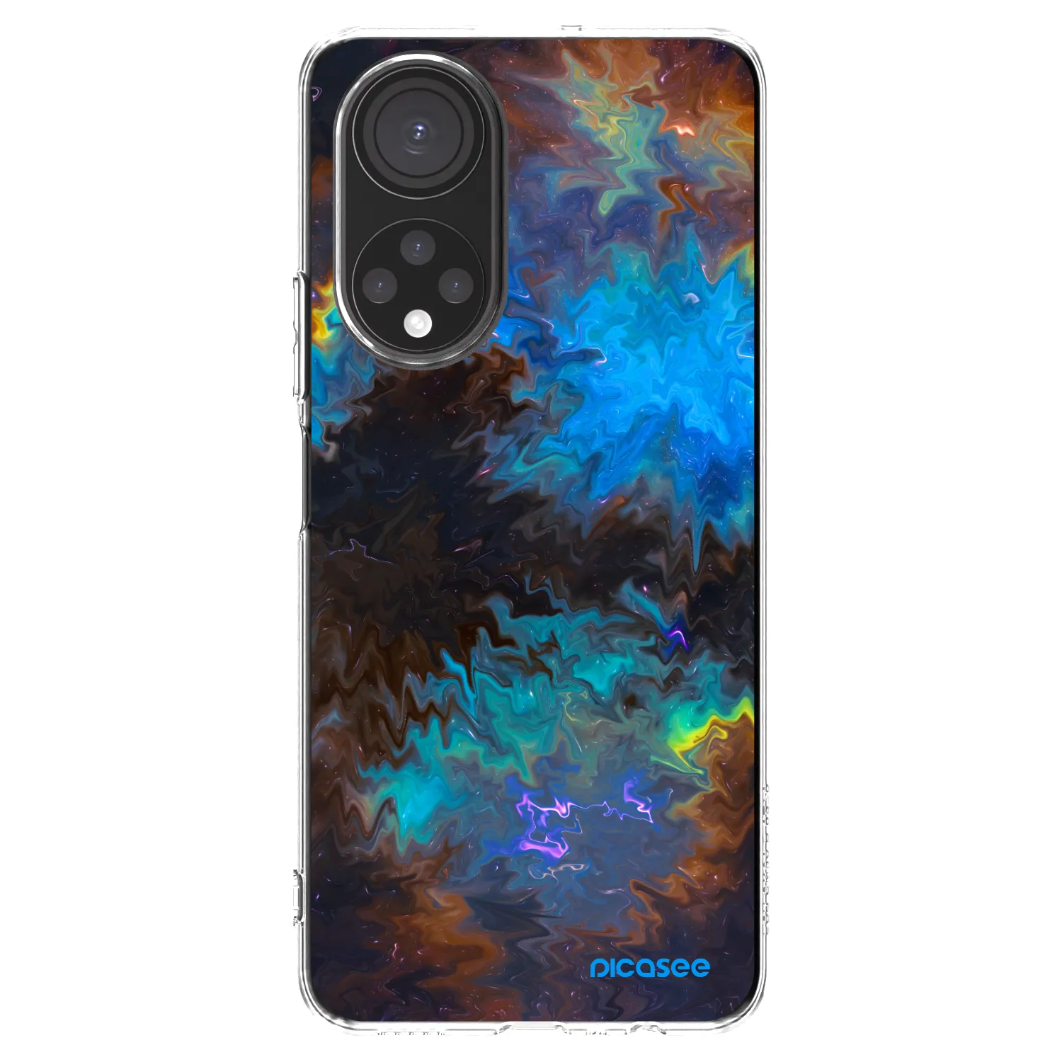 Picasee Honor X7 Hülle - Transparentes Silikon - Space