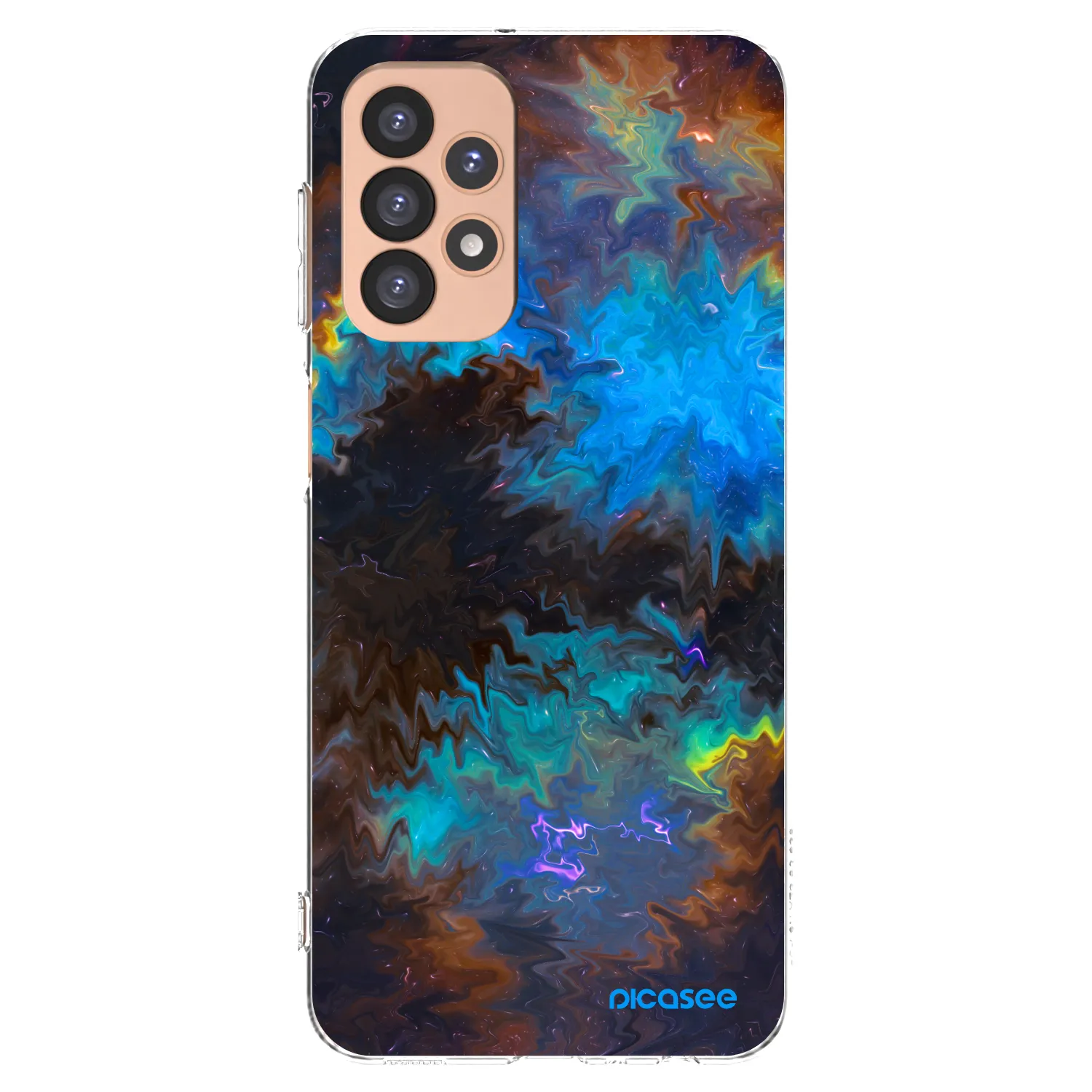 Picasee Samsung Galaxy A23 A236B 5G Hülle - Transparentes Silikon - Space