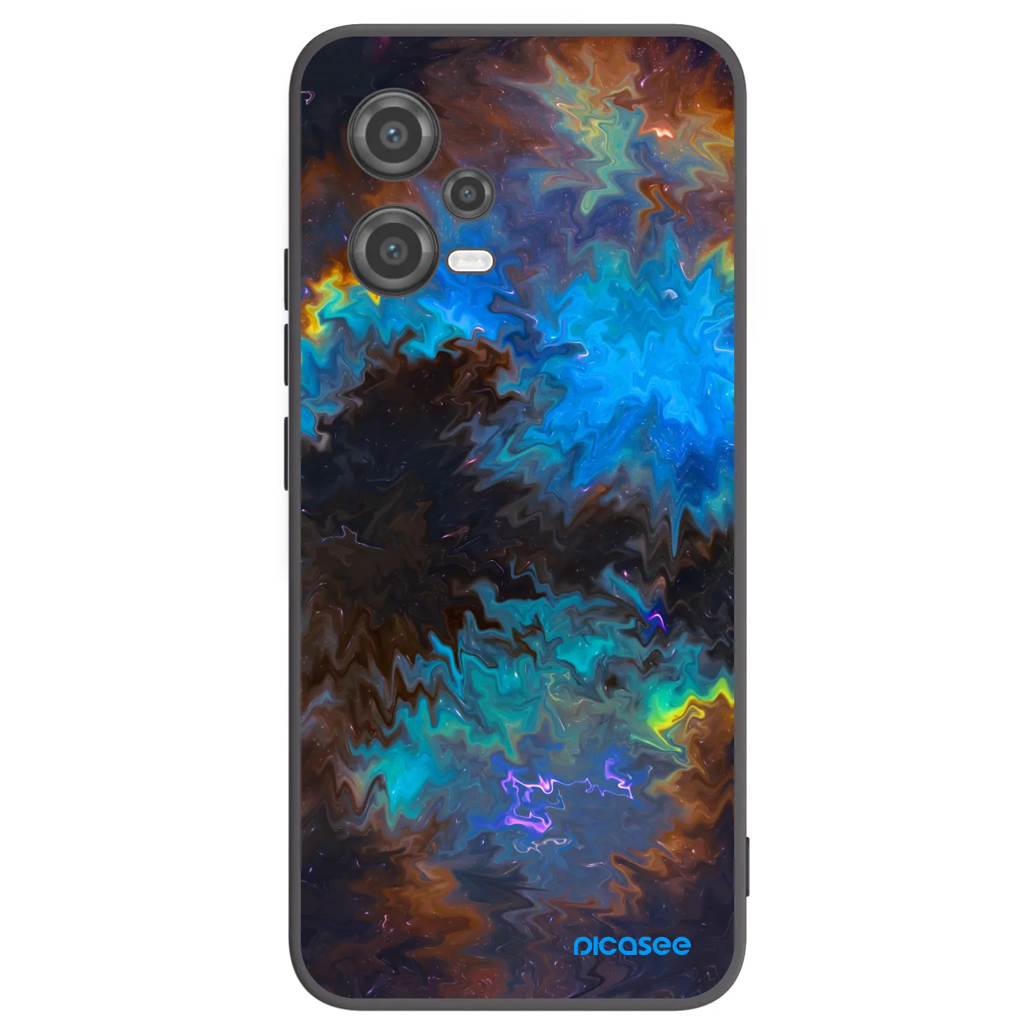 Picasee Xiaomi Poco X5 Hülle - Schwarzes Silikon - Space