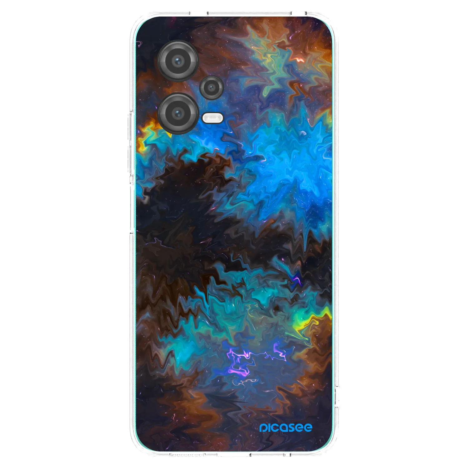 Picasee Xiaomi Poco X5 Hülle - Transparentes Silikon - Space