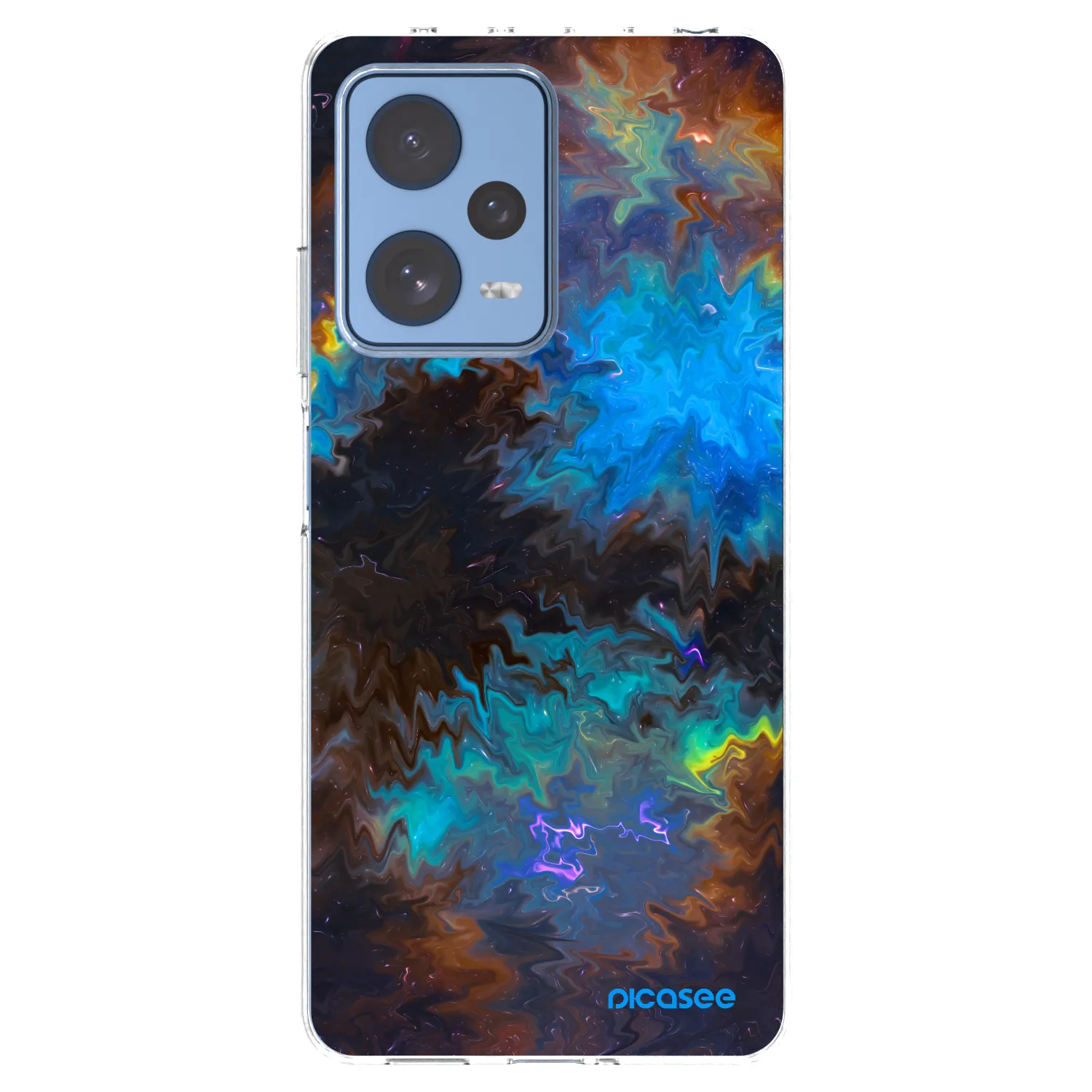Picasee Xiaomi Redmi Note 12 Pro 5G Hülle - Transparentes Silikon - Space